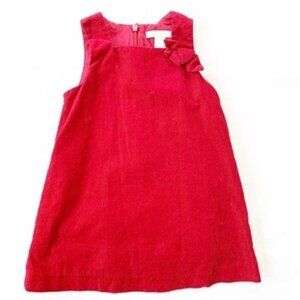 5/$25 Pottery barn kids red Christmas holiday dress